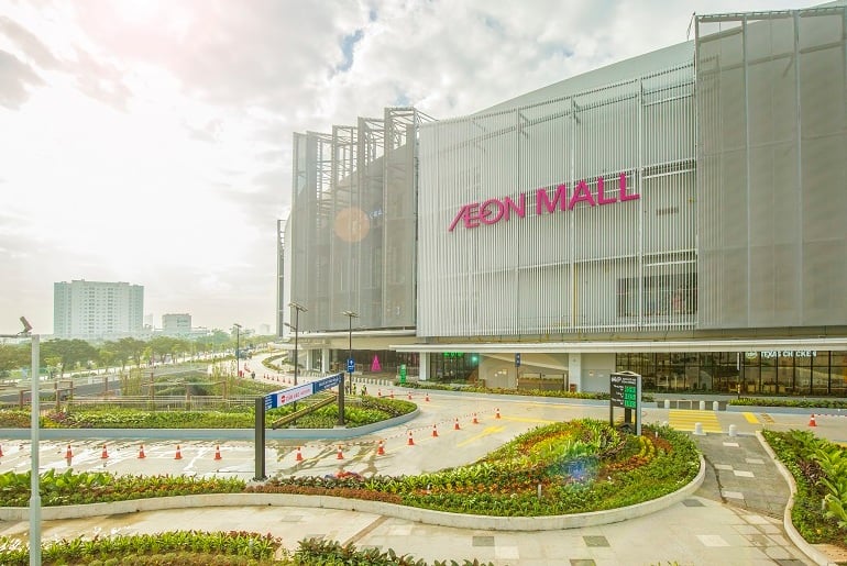 Aeon Mall địa điểm mua sắm tập trung đầy đủ món ăn, thời trang, đồ dùng